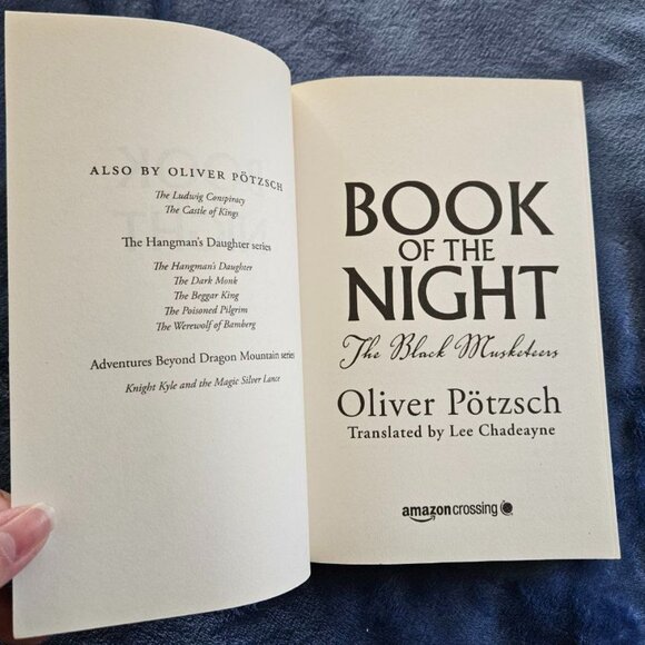 Book of the Night & Sword of Power, The Black Musketeers #1-2 by Oliver Pötzsch - Picture 2 of 8